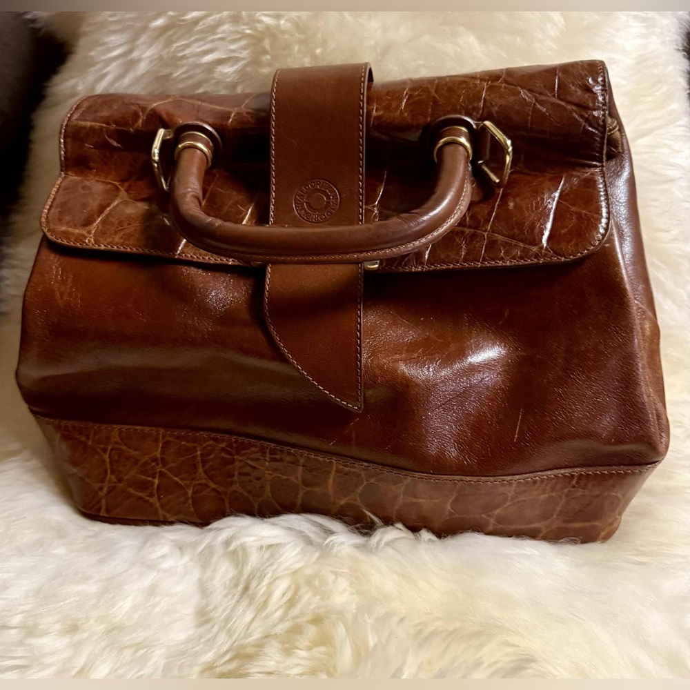 Vintage Aldo Ripani Leather Bag